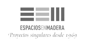 espacios en madera